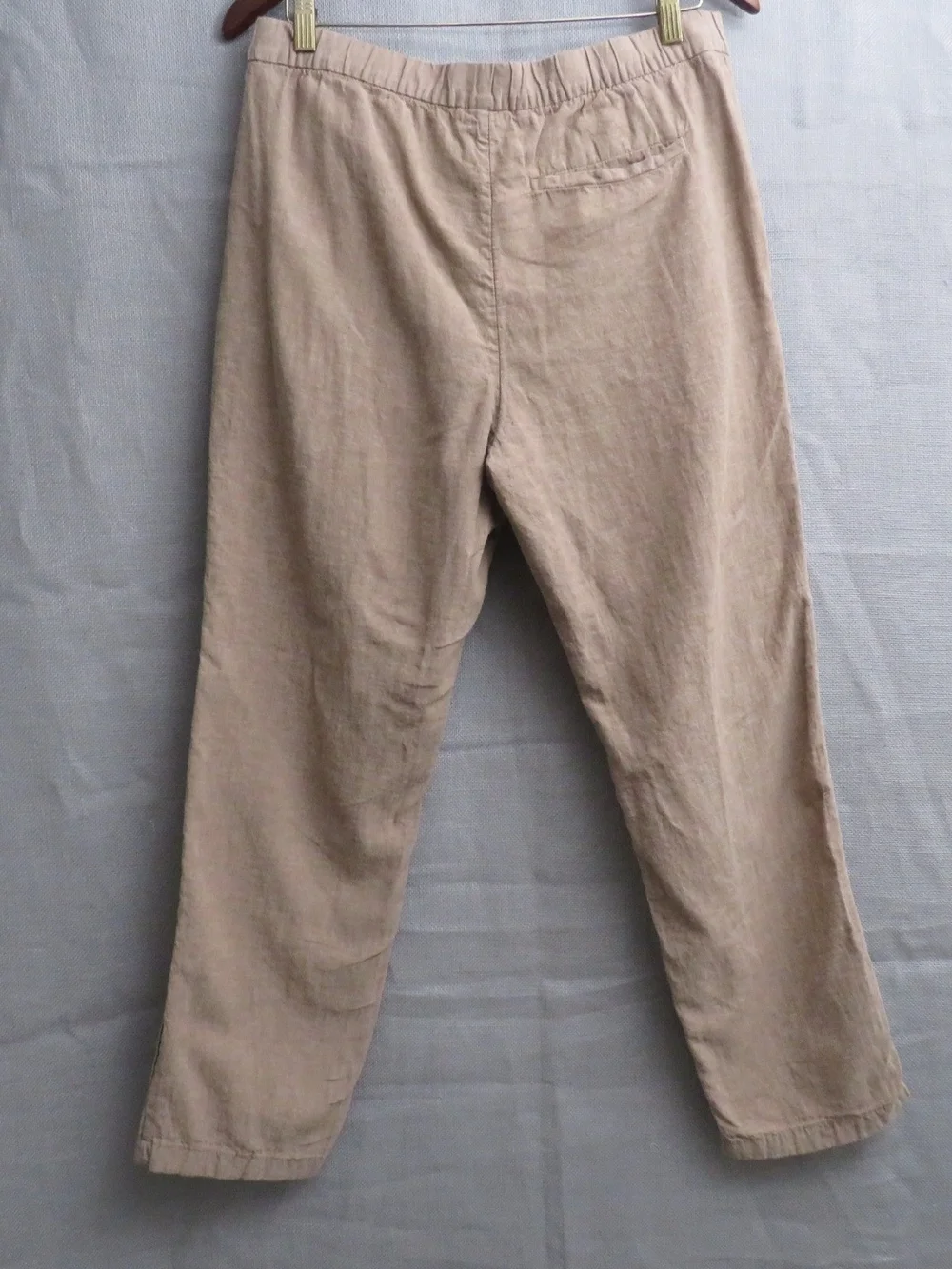 H&M Men's Drawstring Chinos in Light Taupe